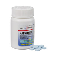 Pijnverlichting McKesson Brand 220 mg Naproxen-natriumtablet 100 per fles
