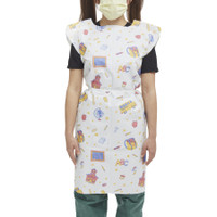 Robe d'examen du patient Mckesson Medium Kid Design (impression scolaire) jetable
