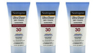 BL Neutrogena Ultra Sheer Spf 30 Dry Touch Lotion 3 oz - חבילה של 3