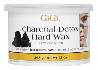 BL Gigi Tin Charcoal Detox Hard Wax 13 onças - Pacote de 3