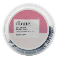 BL Diane Bobby Pins 2.5Inch Large Black 100 Count Tub - Pack of 3