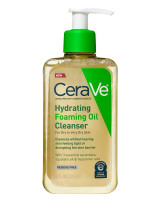 BL Cerave Hydrating Cleanser Foaming Oil Pele Seca 12 onças - Pacote de 3