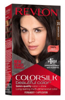 BL Revlon Colorsilk #20 חום שחור - חבילה של 3
