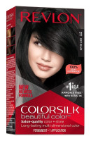 BL Revlon Colorsilk #11 Soft Black - 3 kappaleen pakkaus