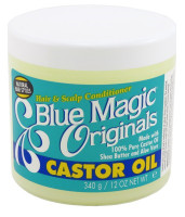 BL Blue Magic Castor Oil hiusten ja päänahan hoitoaine 12 unssia - 3 kpl pakkaus