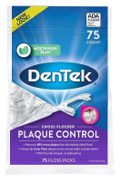 BL Dentek Cross Flosser 75 Contagem - Pacote de 3