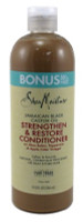 BL Shea Moisture Jamaican Black Conditioner Strength 19.8oz - חבילה של 3