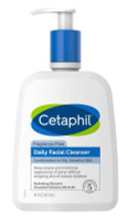BL Cetaphil Daily Facial Cleanser 16oz Combination To Oily Skin - Pack of 3