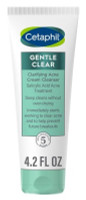 BL Cetaphil Gentle Clear Cream Cleanser Clarifying Acne 4,2 onças - Pacote de 3