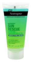 BL Neutrogena Sun Rescue After Sun Medicined Relief Gel 3oz - חבילה של 3