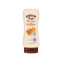 Loção BL Hawaiian Tropic Spf 50 Sheer Touch 8 onças - pacote com 3