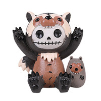 PT Furrybones Figurine en résine Hugh le carcajou