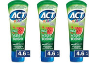 BL Act Kids Toothpaste Wild Watermelon 4.6oz - Pack of 3