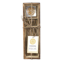 PT Solar Plexus Chakra Lemon Incense Wooden Box Gift Set