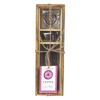 PT Crown Chakra Blackberry Incense Wooden Box Gift Set