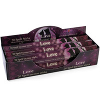 PT Love Spell Lot de 6 bâtons d'encens