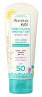 BL Aveeno Spf 50 Kids Sensitive Skin Sinkkioksidiaurinkosuojavoide 3 unssia - 3 kpl pakkaus