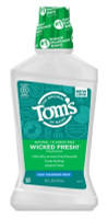 שטיפת פה טבעית BL Toms ללא פלואוריד Cool Mountain Mint 16oz - חבילה של 3