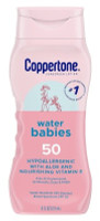 BL Coppertone Spf 50 Waterbabies Lotion 8 oz - Pack of 3