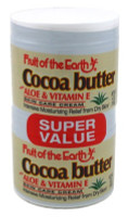 BL Fruit Of The Earth Bogo Cream Beurre de Cacao Pot de 4 oz - Paquet de 3