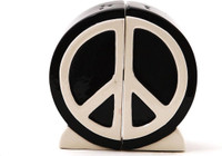 Ensemble salière et poivrière PT Peace Sign