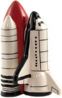 PT Space Shuttle Salt and Pepper Shaker Set