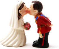 PT Kissing Kate and William Salt and Pepper Shaker Set