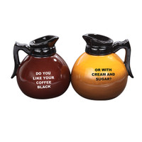 PT Coffee Pots Salt and Pepper Shaker Set