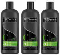  Ow tresemme shampoo 3 pak x 28 oz fejlfri krøller