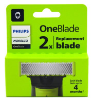 Cuchilla de repuesto Bl Philips Norelco One Blade, 2 unidades