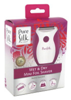 BL Pure Silk Foil Shaver Wet & Dry Mini Battery Operated