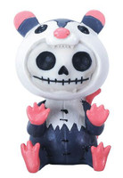 PT Furrybones Superbe mini figurine en résine avec crâne d'opossum