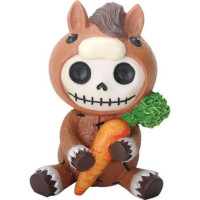 PT Furrybones Clyde the Horse Skull Mini Resin Figure