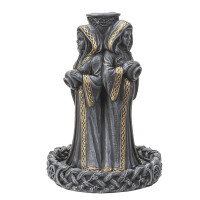 PT Mother Maiden Crone Resin Backflow Incense Burner 