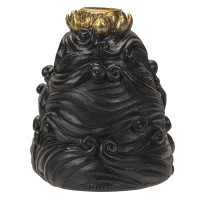 PT Gold Buddha Resin Backflow Incense Burner 