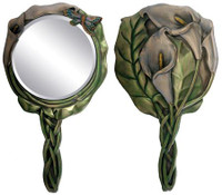 مرآة يد من الراتنج من بي تي كالا ليلي