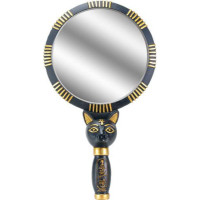 Miroir à main en résine Pt Bastet