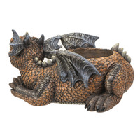 PT Happy Dragon Resin Planter Pot 