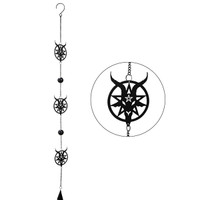 PT Black Baphomet Powder Coated Metal Hanging Decoration 