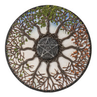 PT Wheel of Life Resin Wall Plaque