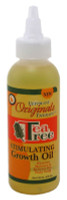 Ultimate originals tea tree estimulando o óleo de crescimento 4 onças x 3 pacotes