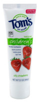 Toms Nat Toothpaste Childrens Silly Strawberry 5.1oz X 3 Packs 