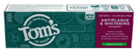 Toms nat dentifrice antiplaque + gel blanchissant à la menthe verte 4,7 oz x 3 paquets