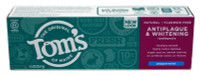 Toms nat tandpasta antiplaque + blegende pebermynte 5,5 oz x 3 pakker