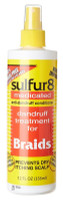 Tratamento de caspa Sulphur-8 para tranças spray de 12 onças x 3 pacotes