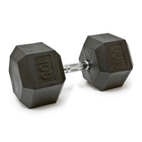 Rubber Hex Dumbbell 