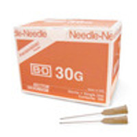 BD PrecisionGlide Needle Only 30g x 1 inch 100/Box