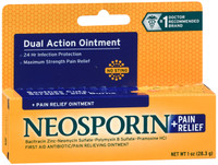 Neosporin plus pomada para el dolor 1oz