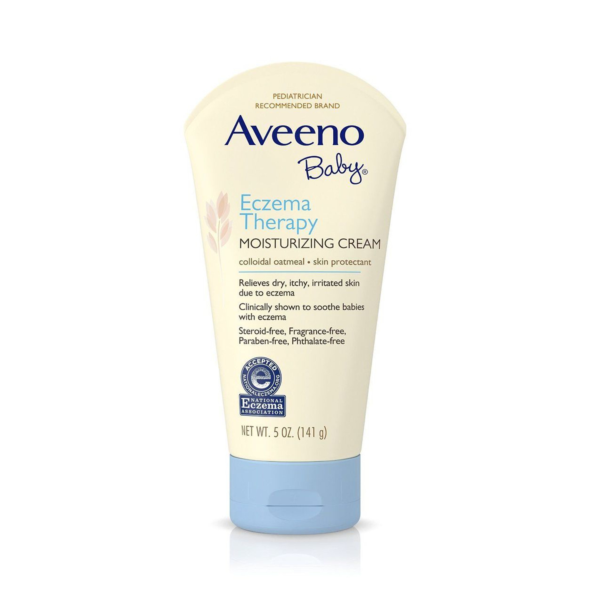 Crema humectante para terapia de eczema para bebés Aveeno, 5 fl. onz