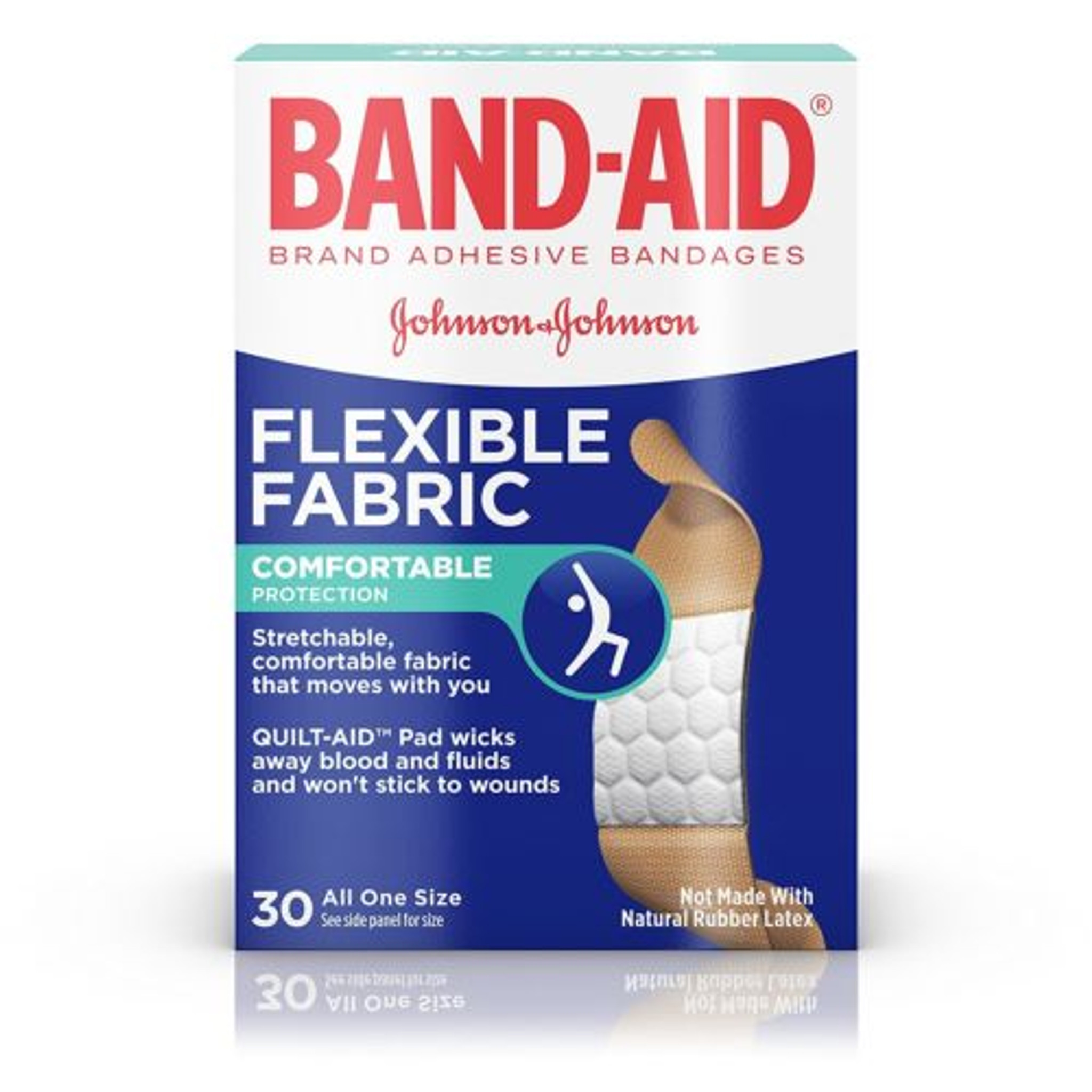 All Health Flexible Foam Adhesive Pad, 10 Pads, 3.5 in x 4.5 in, 8 Hour  Protection | Waterproof Bandage for Covering Wounds